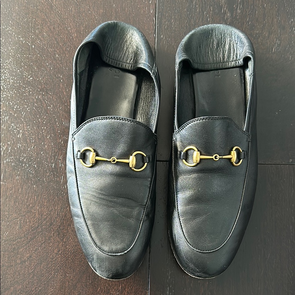 Gucci Classic Convertible Loafer/Mule. Size 40.5 New At $1100.00
